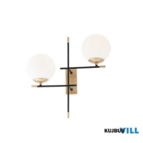   REDO 01-2946 ESSENTIAL Fali lámpa 2 x max 28W  matt fekete, matt arany