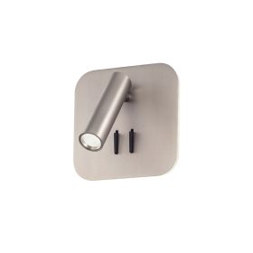   REDO 01-2978 Fali lámpa QUDA AP SQ LED 1x6W+1x3W 3000K SN (5.1.2)