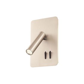   REDO 01-2981 Fali lámpa QUDA AP SQ LONG LED 1x6W+1x3W 3000K SN (5.1.2)