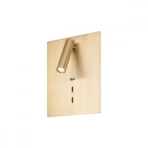 REDO 01-2996 ZEN Fali lámpa 16W + 3W 3000 K bronz