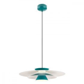   REDO 01-3002 Függeszték FARGO SU LED 16.5W D500 MATT DARK GREEN/MATT WHITE INSIDE(5.1.2)