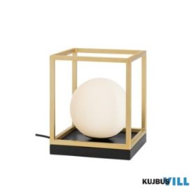   REDO 01-3052 ZODIAC Asztali lámpa 1 x max 28W  matt fekete, sárgaréz