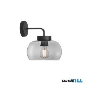   REDO 01-3064 CROMA Fali lámpa 1 x max 42W  fekete, füst szín