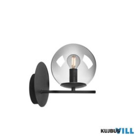   REDO 01-3069 BOLDY Fali lámpa 1 x max 28W  fekete, füst szín