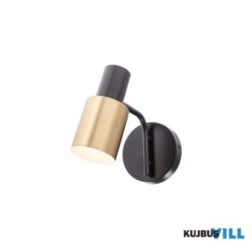   REDO 01-3079 AURUM Fali lámpa 1 x max 15W  matt fekete, sárgaréz