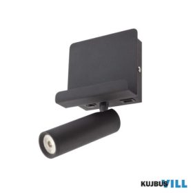 REDO 01-3084 PANEL Fali lámpa 3,5W 3000K matt fekete