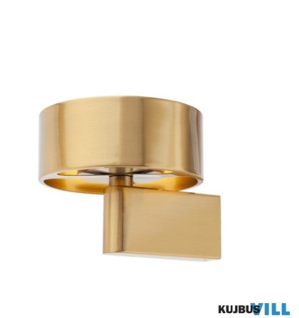 REDO 01-3094 PUNKT Fali lámpa 6W 3000K sárgaréz