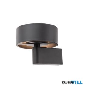 REDO 01-3095 PUNKT Fali lámpa 6W 3000K matt fekete