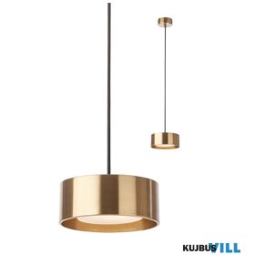 REDO 01-3100 PUNKT Függeszték 6W 3000K sárgaréz