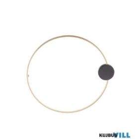   REDO 01-3103 ATOM Fali lámpa 20W 3000K matt fekete, antik réz, matt fehér