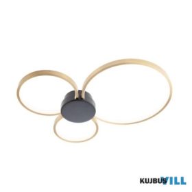   REDO 01-3105 ATOM Fali lámpa 20W 3000K matt fekete, antik réz, matt fehér