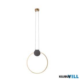   REDO 01-3106 ATOM Függeszték 11W 3000K matt fekete, antik réz, matt fehér