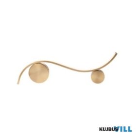 REDO 01-3109 WAVE Fali lámpa 9W 3000K sárgaréz