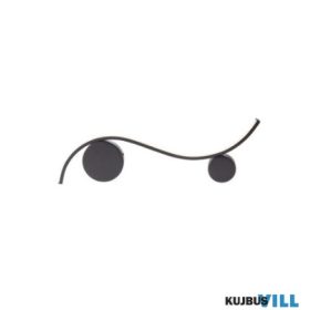 REDO 01-3110 WAVE Fali lámpa 9W 3000K matt fekete