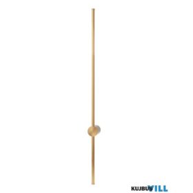 REDO 01-3124 TABOO Fali lámpa 11W 3000K sárgaréz