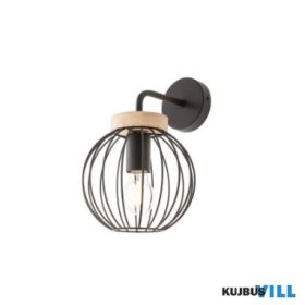   REDO 01-3134 TRELLIS Fali lámpa 1 x max 42W  matt fekete, barna