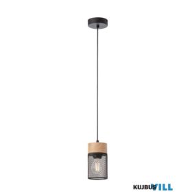   REDO 01-3141 STEM Függeszték 1 x max 42W  matt fekete, barna