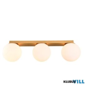   REDO 01-3151 BOWLING Fali lámpa 3 x max 42W  matt arany, fehér