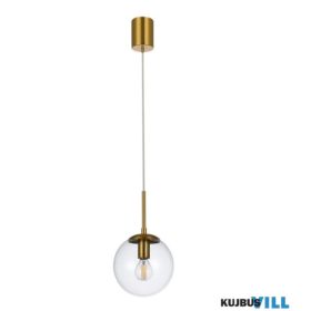 REDO 01-3163 GLOBAL Függeszték 1 x max 28W  sárgaréz