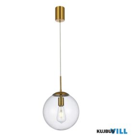 REDO 01-3167 GLOBAL Függeszték 1 x max 42W  sárgaréz