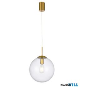 REDO 01-3169 GLOBAL Függeszték 1 x max 42W  sárgaréz