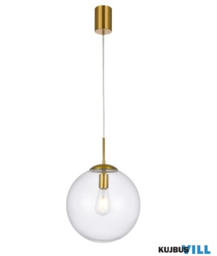 REDO 01-3169 GLOBAL Függeszték 1 x max 42W  sárgaréz