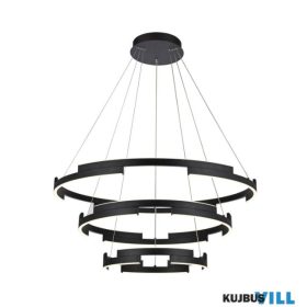 REDO 01-3182 CASTLE Függeszték 80W 3000K matt fekete