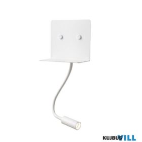 REDO 01-3210 MOKA Fali lámpa 6W + 3W 3000K matt fehér