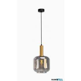   REDO 01-3213 BRINA Függeszték 1 x max 23W  matt fekete, matt arany, füst szín