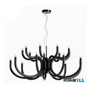 REDO 01-3234 Csillár LUXOR CAND LED 81W 3000K BK(4.1.2)