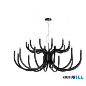 REDO 01-3238 Csillár LUXOR CAND LED 108W 3000K BK(4.1.2)