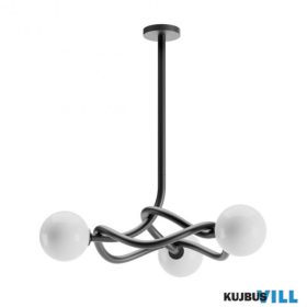   REDO 01-3257 Függeszték CONFUSIO SU 3x28W E14 MATT BLACK (4.1.1)