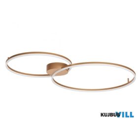   REDO 01-3366 Mennyezeti lámpa ORBIT  PL LED 90W CCT+TRIAC BRASS(4.1.2)