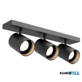   REDO 01-3445 Beépíthető spotlámpa CORINTH PR 3X7W  GU10  H100 SBK(5.1.1)