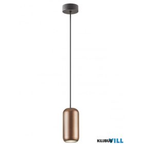 REDO 01-3476 BOOM Függeszték 1 x 10W  matt barna