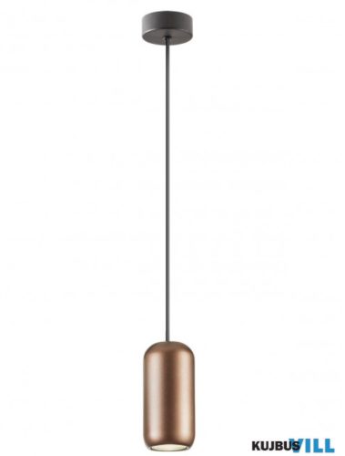 REDO 01-3476 BOOM Függeszték 1 x 10W  matt barna