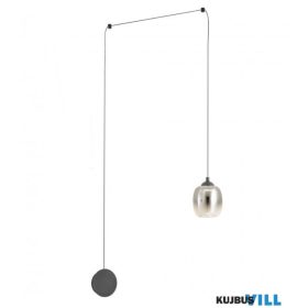   REDO 01-3484 Fali lámpa KHADI AP/SU LED 6W 3000K SMOKE (5.1.2)