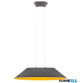   REDO 01-3527 Függeszték AKIRA SU LED 12W 3000K DARK GREY/ORANGE (4.1.2)