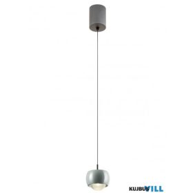   REDO 01-3549 AVES Függeszték 12W 3000K fényes világos szürke