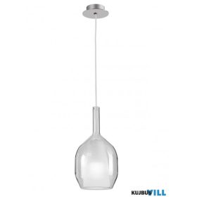 REDO 01-3631 TRESOR Függeszték 1 x 42W  króm, átlátszó