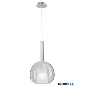 REDO 01-3638 TRESOR Függeszték 1 x 42W  króm, átlátszó