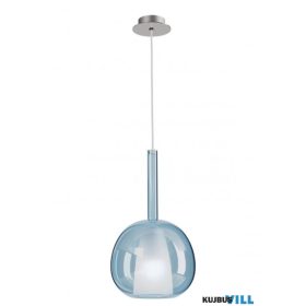   REDO 01-3640 TRESOR Függeszték 1 x 42W  króm, világoskék