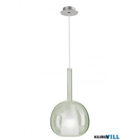   REDO 01-3641 TRESOR Függeszték 1 x 42W  króm, világoszöld