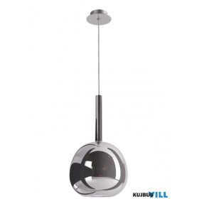   REDO 01-3644 TRESOR Függeszték 1 x 42W  króm, tükrözött füstszín