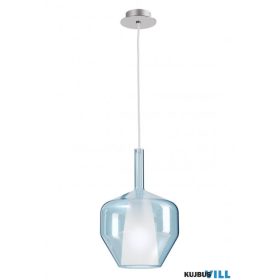   REDO 01-3647 TRESOR Függeszték 1 x 42W  króm, világoskék