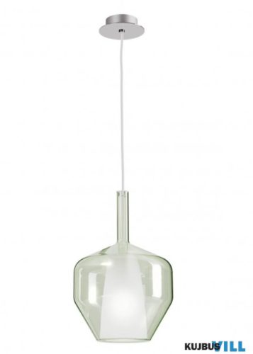 REDO 01-3648 TRESOR Függeszték 1 x 42W  króm, világoszöld