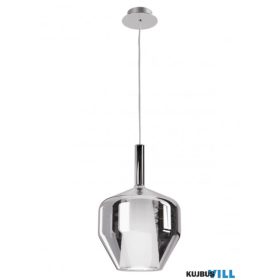   REDO 01-3651 TRESOR Függeszték 1 x 42W  króm, tükrözött füstszín