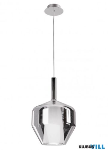 REDO 01-3651 TRESOR Függeszték 1 x 42W  króm, tükrözött füstszín