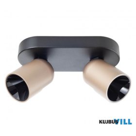   REDO 01-3670 Fali lámpa KOBE AP/PL LED 16W 3000K BK/SILVER COFFEE (5.1.2)