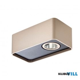   REDO 01-3686 Mennyezeti lámpa YUKI PL LED 6.2W 3000K SILVER COFFEE/BK (5.1.2)